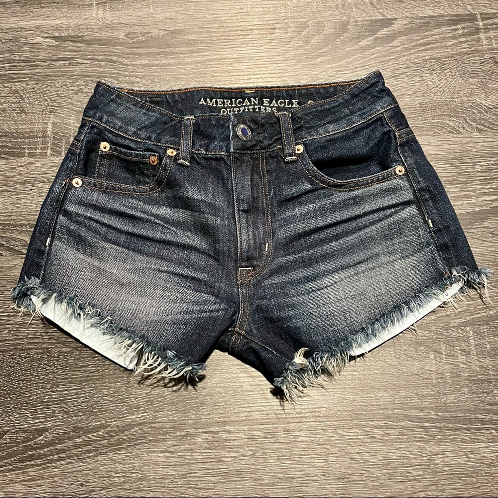 AE American Eagle Hi-Rise Festival Shorts Women’s 00
